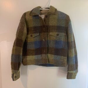 Aritzia Wilfred Free Cropped Ganna Jacket Size XS